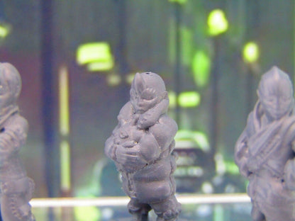 Lot of 3 Space City Slum Kids Children Mini Miniature Figure 3D Printed Model