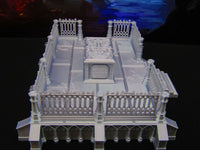 
              Raised Fenced in Tomb for Graveyard / Cemetery Scatter Terrain Scenery Tabletop
            
