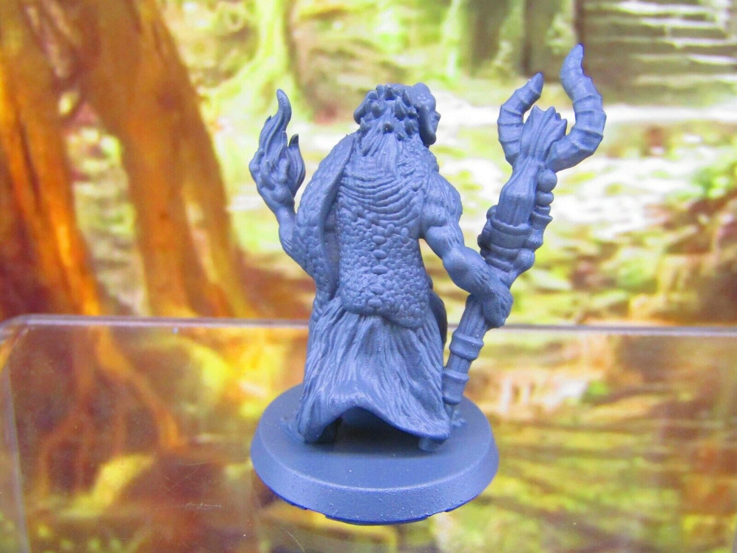Gnoll Shaman Mage Mini Miniatures 3D Printed Resin Model Figure 28/32mm Scale