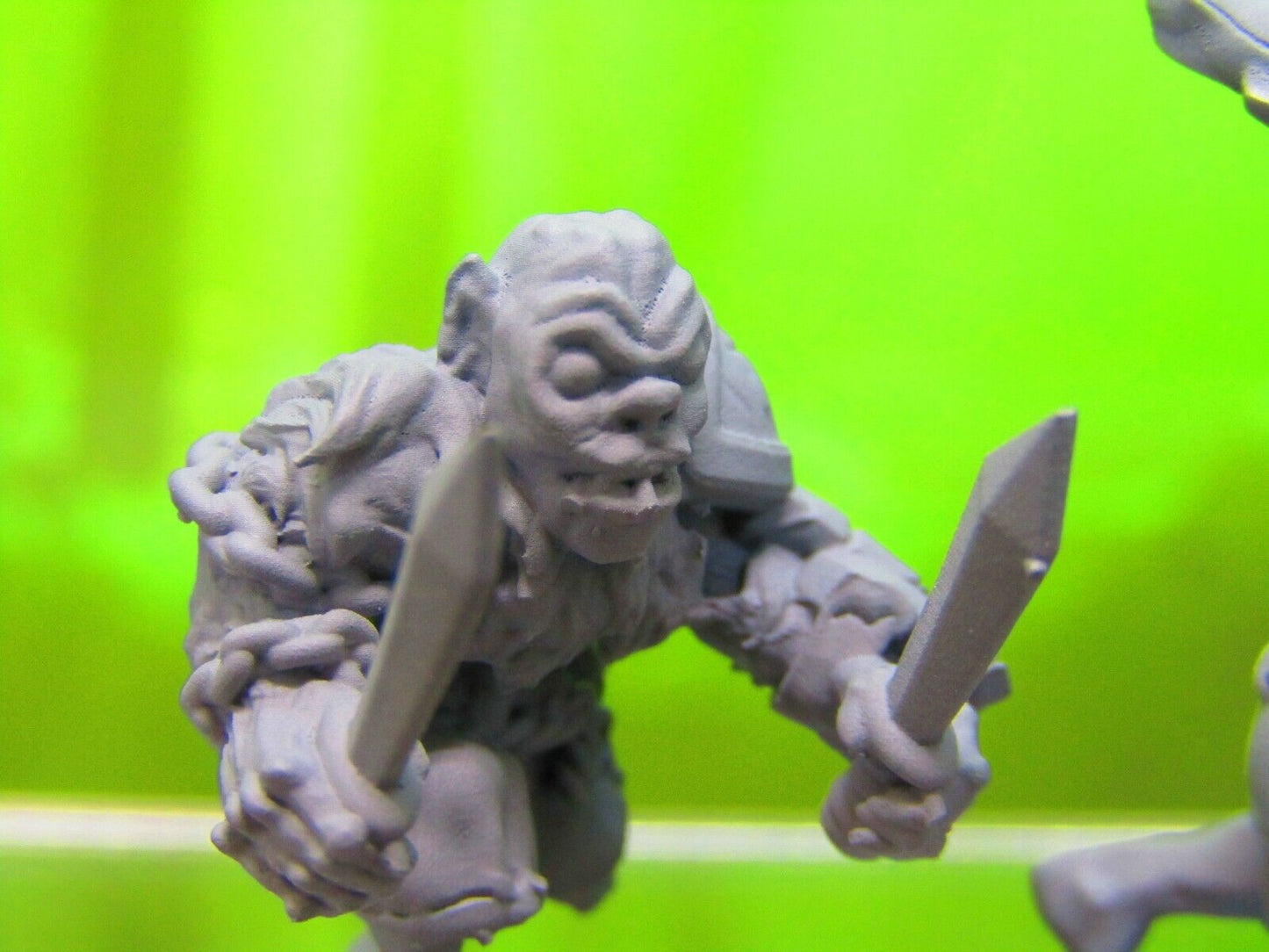 Pair of Goblin Fighters Monsters Mini Miniature 3D Printed Model 28/32mm Scale