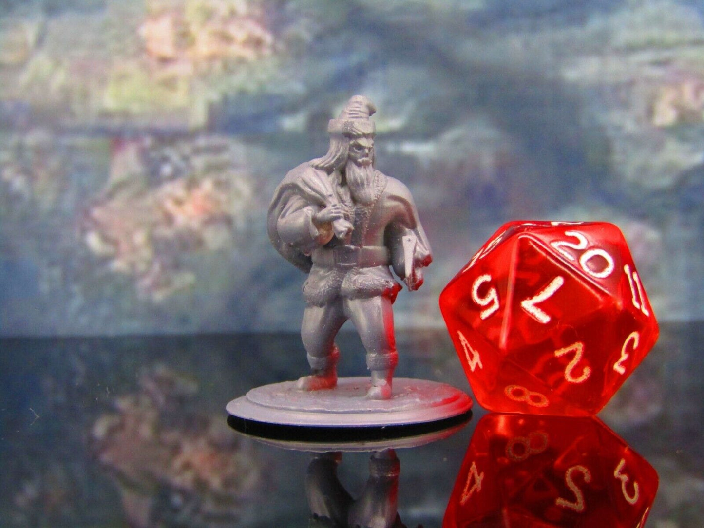 Murder Claus Evil Santa w/ Axe Mini Miniature Model Character Figure