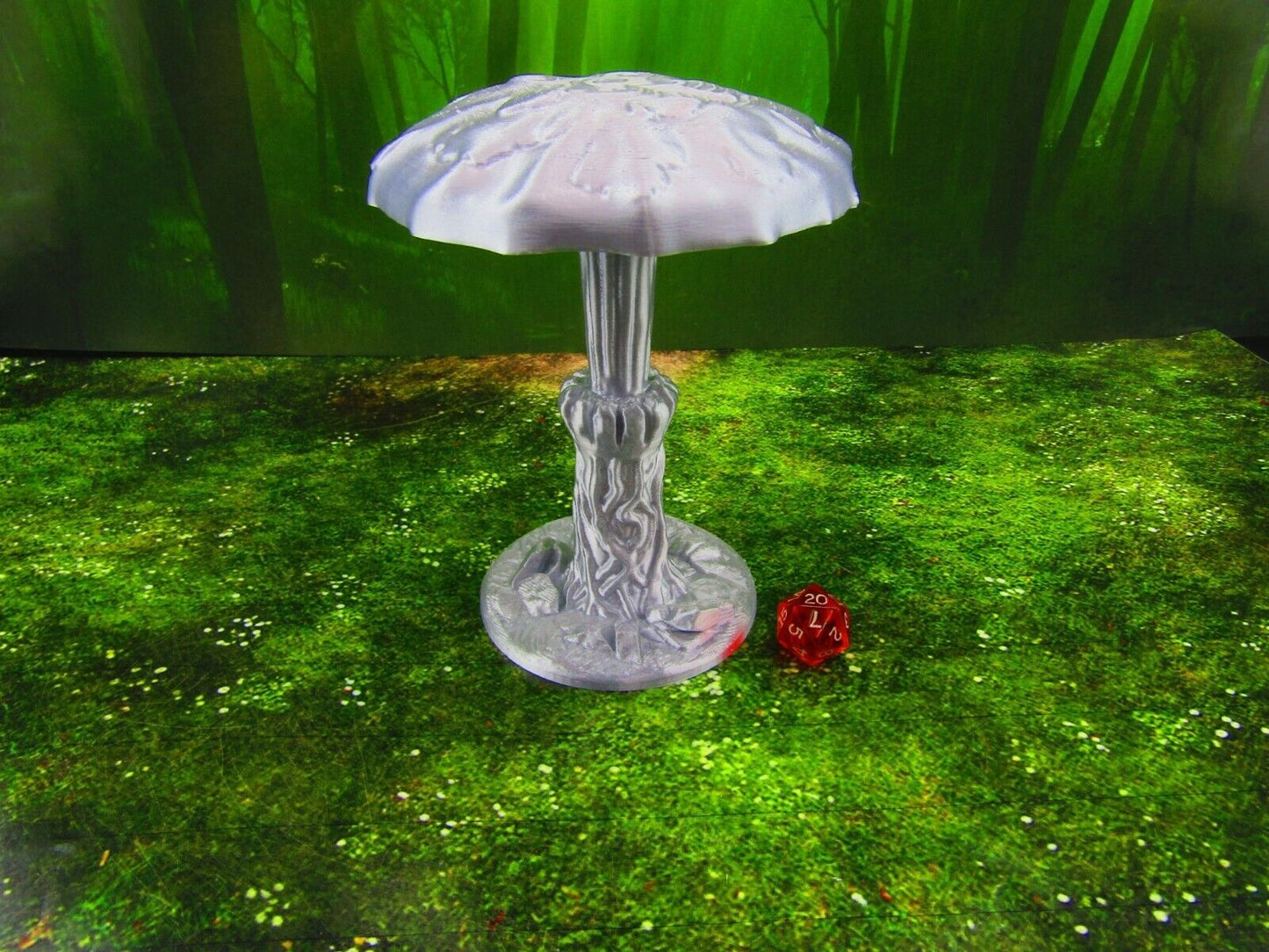 Single Large Mushroom Forest Tree Scatter Terrain Scenery Mini Miniature Model