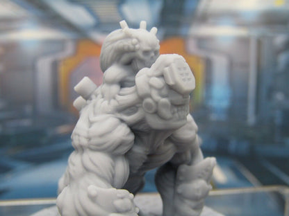 Alien Mutant Abomination Experiment Beast Mini Miniature Figure 3D Printed Model