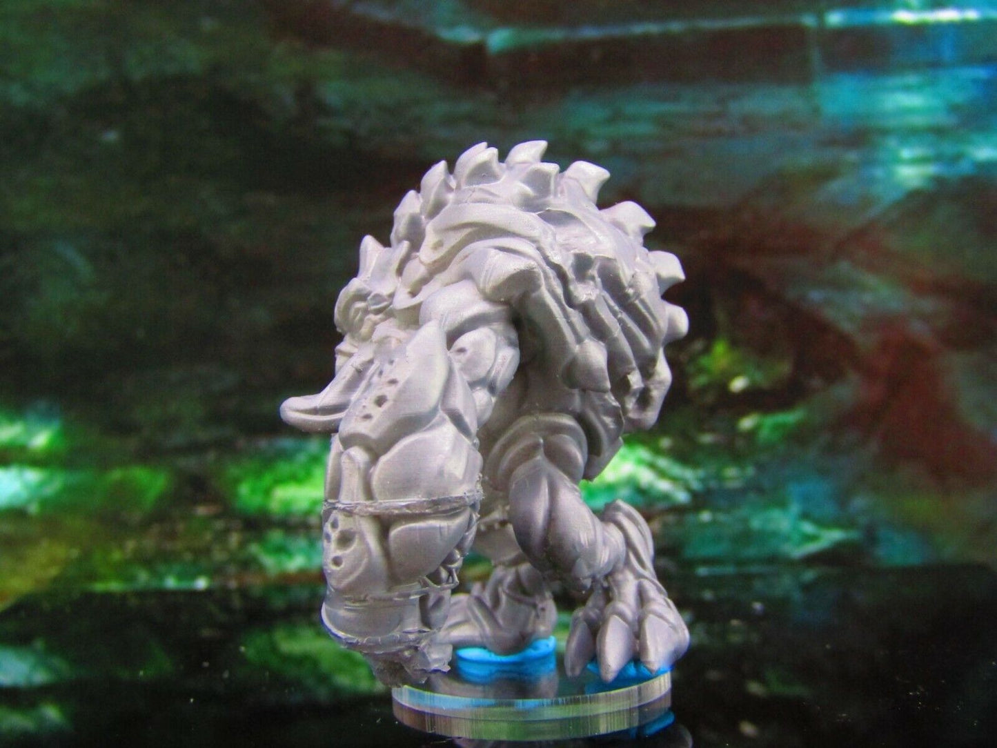Undead Zombie Amber Hulk Rock Monster A Mini Miniature Model Character Figure
