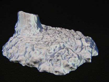 Lava Pool Pool Walkway & Platform Scatter Terrain Scenery 3D Printed Mini