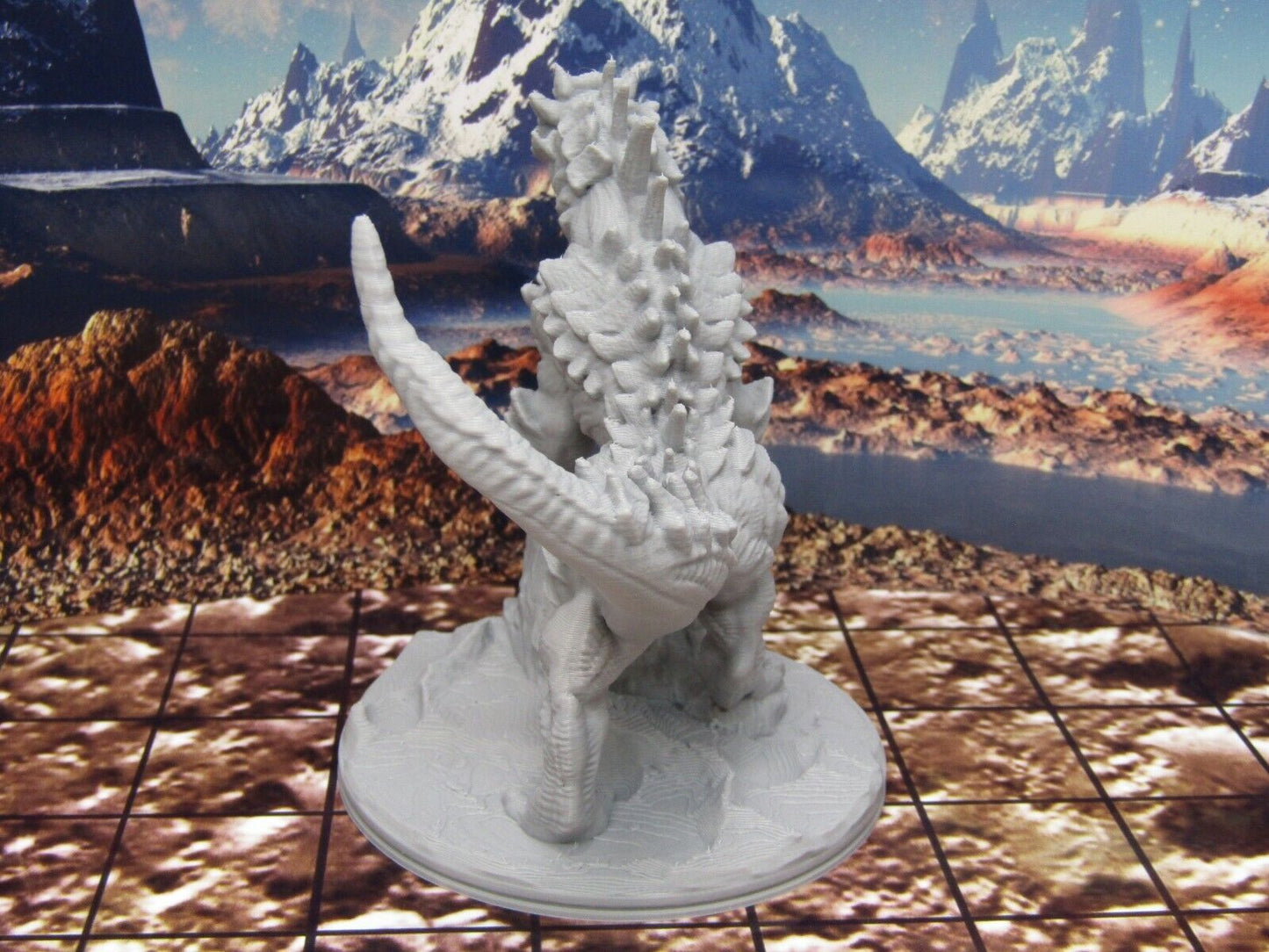 Apex Predator Reptilian Beast Monster Encounter Mini Miniature Figure 3D Printed