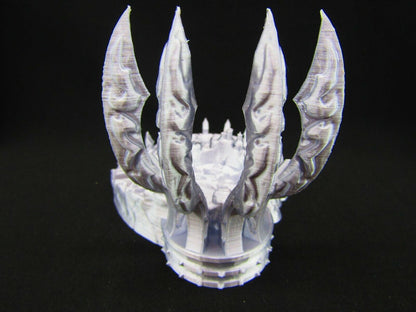 Evil Occult Pulpit Summoning Circle Scatter Terrain Scenery 3D Printed Mini