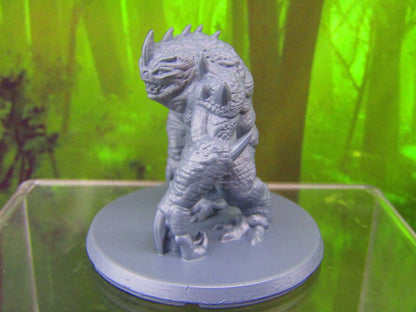 Blue Slaad Mini Miniatures 3D Printed Resin Model Figure 28/32mm Scale RPG