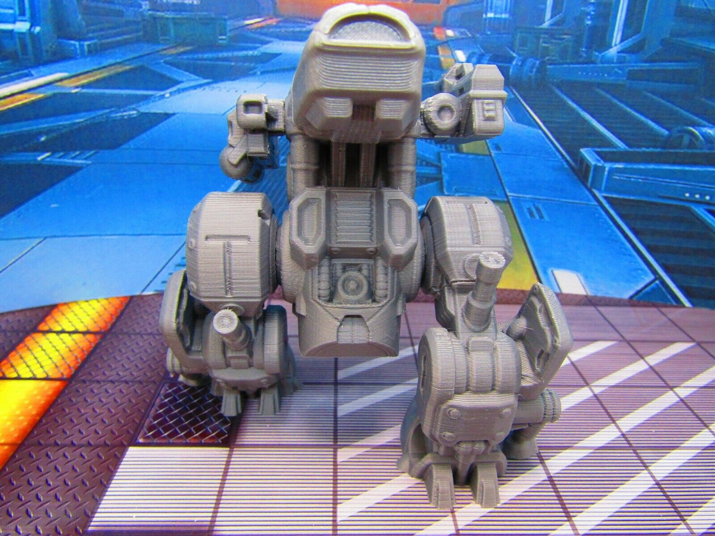 Battle Mech Attack Walker Miniature Mini Scatter Terrain Scenery