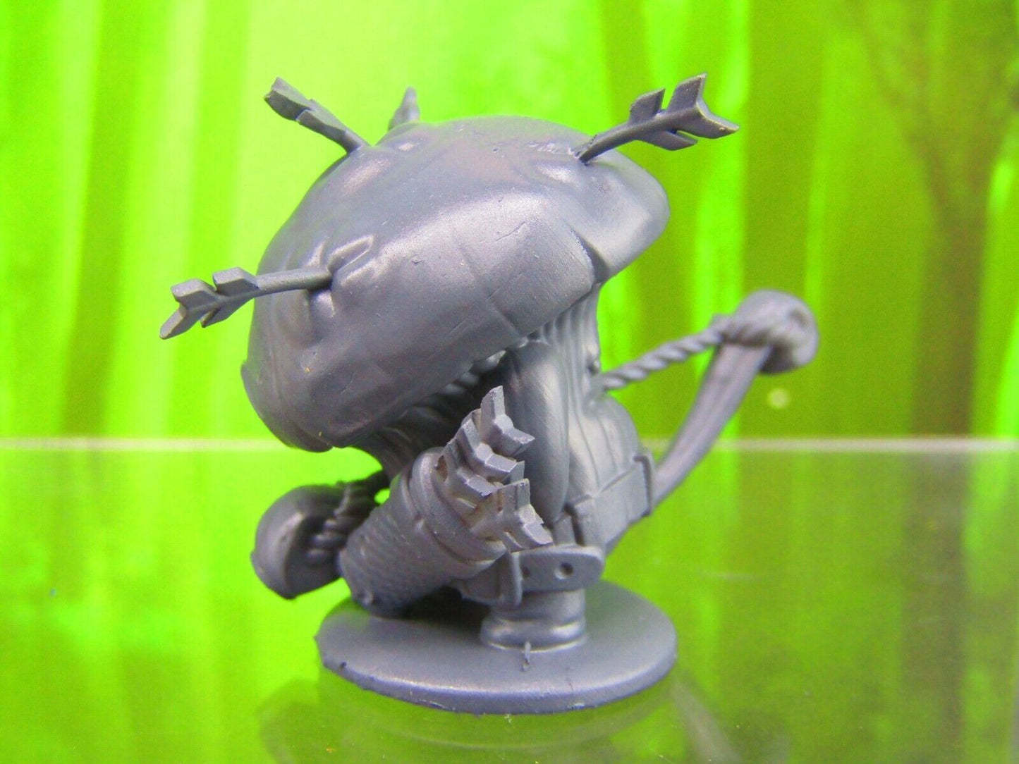 Shroomie Archer Mushroom Men Myconid Fungus Folk Mini Figures 3D Printed Model