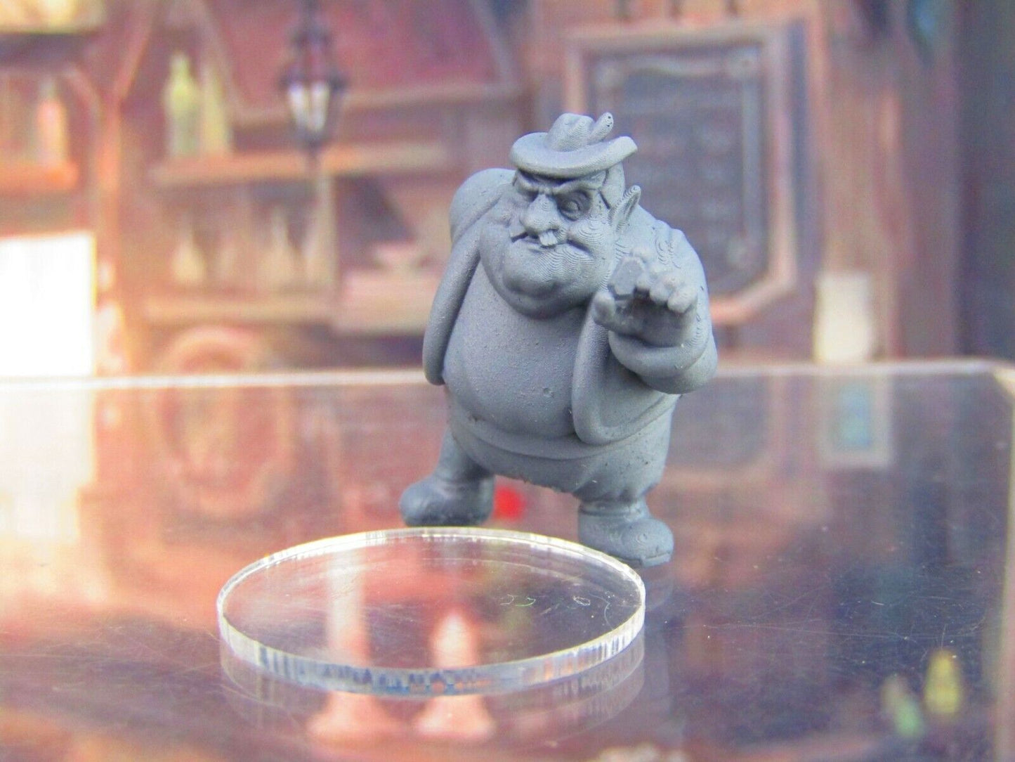 Crooked Human Merchant Trader Mini Miniature Figure 3D Printed Model 28/32mm