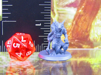 Kobold Miner Mini Miniatures 3D Printed Resin Model Figure 28/32mm Scale RPG