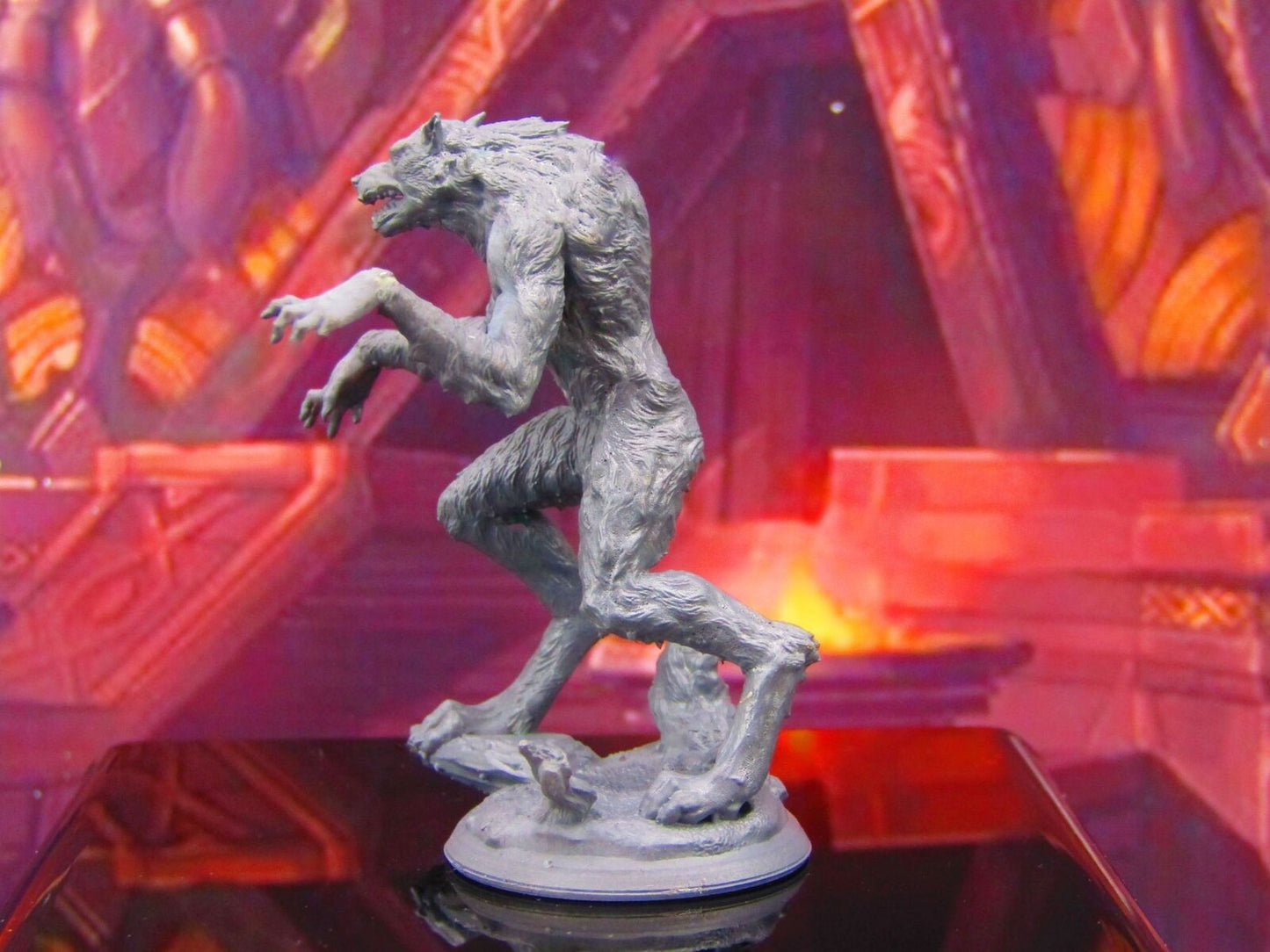 Tall & Lanky Werewolf Monster Mini Miniature Model Character Figure 28mm/32mm