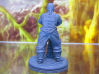 
              Tribal Jungle Tree Warrior Mini Miniature Figure 3D Printed Model 28/32mm Scale
            