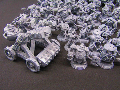 61pc Hold my Dwarf Set Mini Miniatures 3D Printed Player Characters NPC 28/32mm