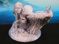 
              Sea Goddess of the Waters Scatter Terrain Scenery 3D Printed Mini Miniature
            