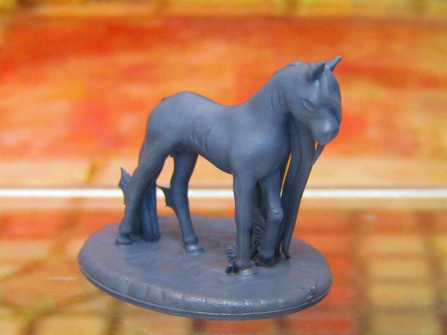 Baby Kelpie Water Horse Pony Companion Mini Miniatures 3D Printed Model 28/32mm
