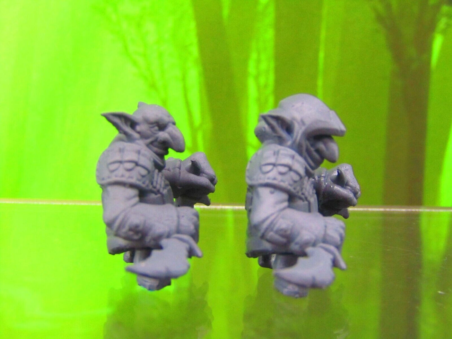 Pair of Goblin Rogue Thiefs Mini Miniatures 3D Printed Model 28/32mm Scale RPG