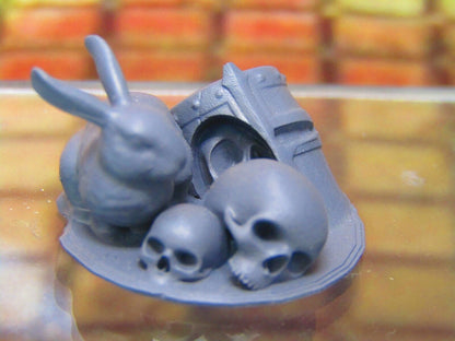 Killer Rabbit of Caerbannog Monty Python Miniature Mini 3D Printed Resin