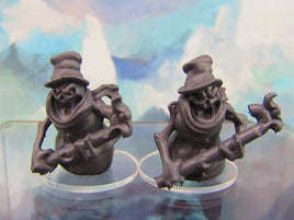 Evil Snowman Monster Pair Mini Miniature Figure 3D Printed Model 28/32mm Scale