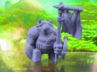 
              Tortle Banner Flyer Mini Miniatures 3D Printed Model 28/32mm Scale RPG Fantasy
            