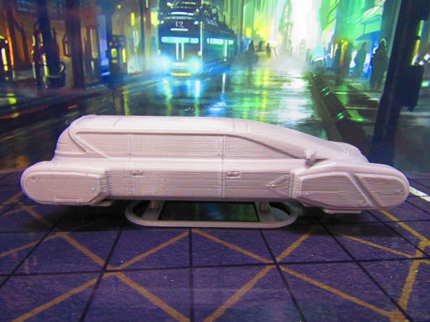 Hover Stretch Limo Car Vehicle Scatter Terrain Scenery Miniature