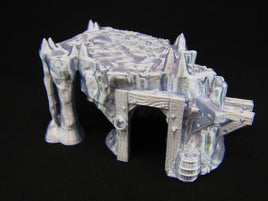 Mine Entrance & Staircase Scatter Terrain Scenery 3D Printed Mini Miniature