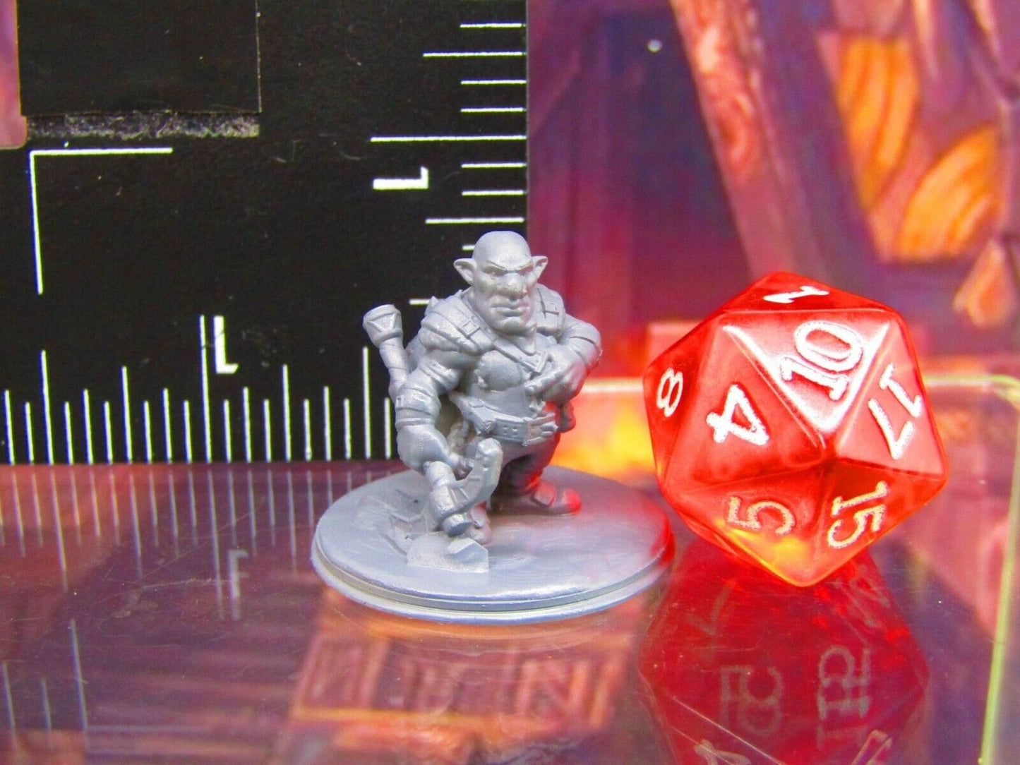 Deep Gnome Underground Miner Explorer Mini Miniature Figure 3D Printed Model