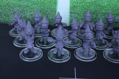 16pc Geppetto & Pinocchio Puppet Team Mini Tabletop Blood Fantasy Football Bowl