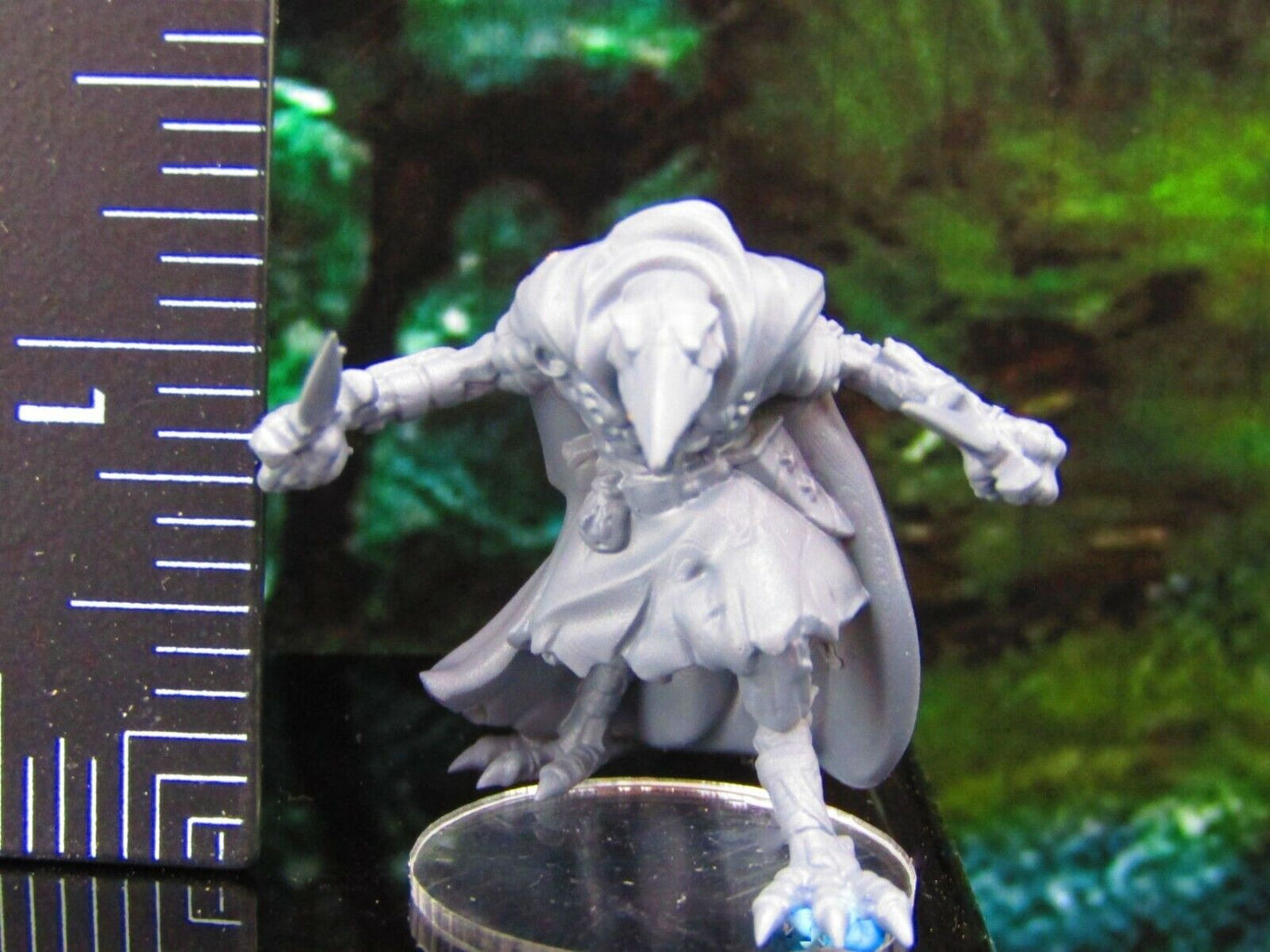 Corvian Skeletal Raven Crow Birdman Daggers A Mini Miniature Model Character