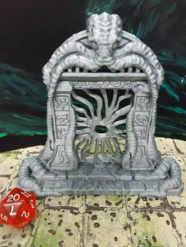 Eldritch Portal Gateway Scatter Terrain Scenery Model Dungeons & Dragons D&D