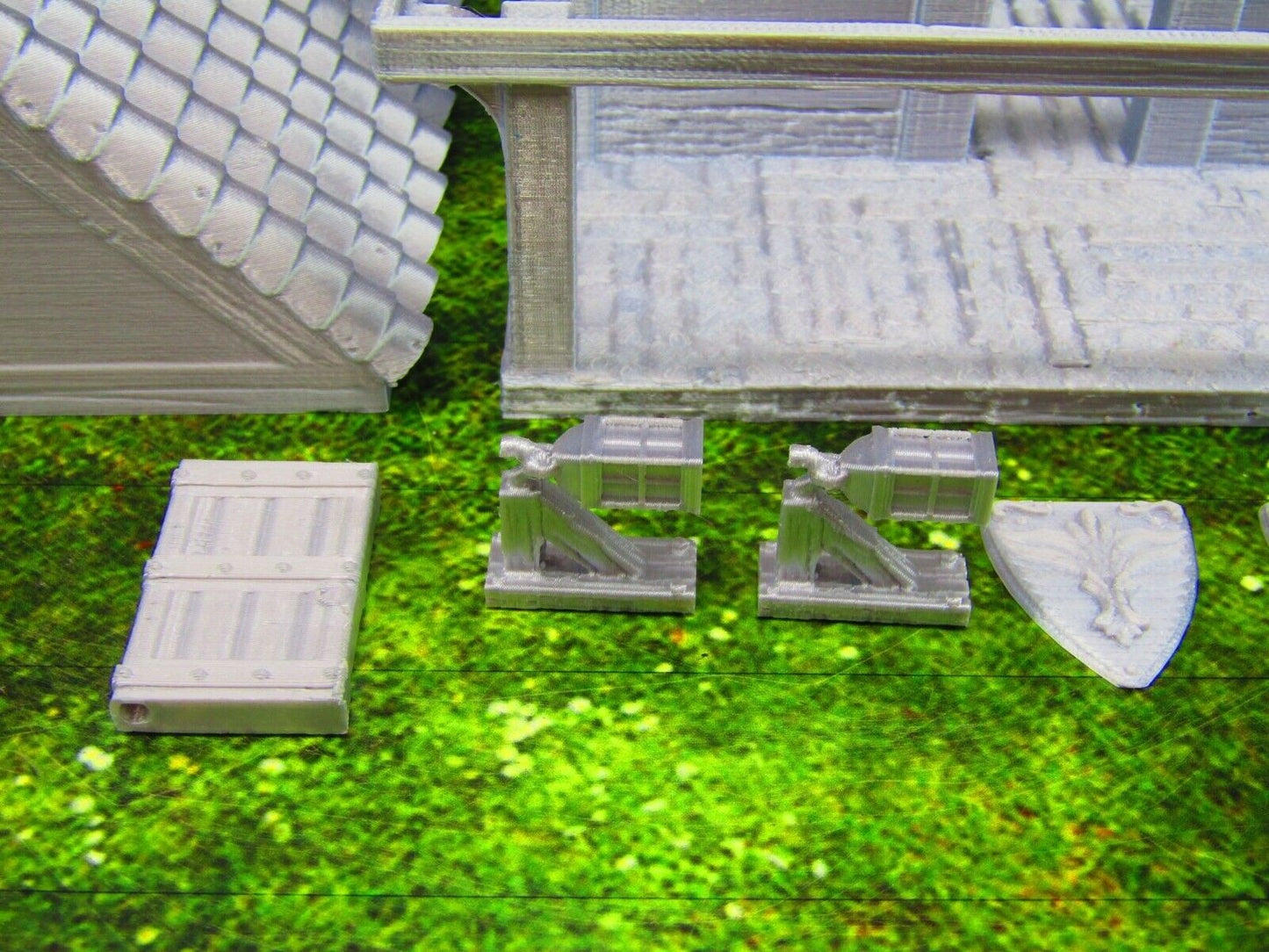 Bar Tavern Pub Shop Inn Building Scatter Terrain Scenery 3D Printed Model