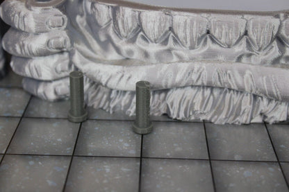 Box of Biting Prop / Storage Full Size Prop RPG Tabletop Gaming Wargaming D&D