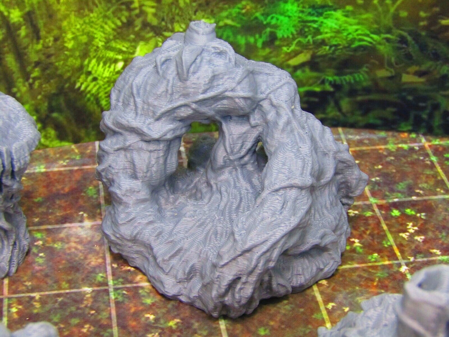 Deep Jungle Overgrowth Plants Scenery Scatter Terrain Props 3D Printed Minis