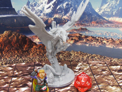 Flying Death Beast Alien Monster Encounter Mini Miniature Figure 3D Printed