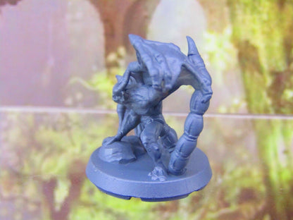 Crouching Imp Demon Mini Miniatures 3D Printed Resin Model Figure 28/32mm Scale
