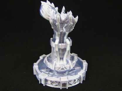 Spider Fountain Scatter Terrain Scenery 3D Printed Mini Miniature Model 28/32mm