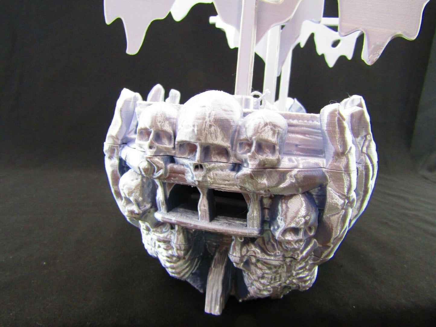 Devil's Scorn Undead Pirate Ship Haunted Boat Scatter Terrain Scenery 3D Printed