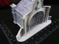 
              Large Tomb Underground Crypt Entrance for Graveyard / Cemetery Scatter Terrain
            