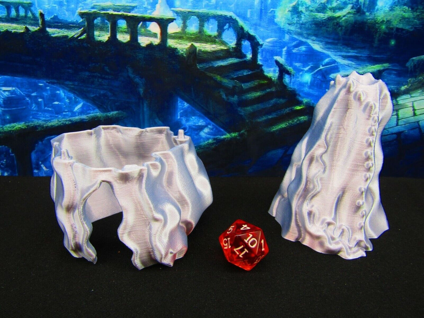 Sea Shell House C Scatter Terrain Scenery 3D Printed Mini Miniature Model