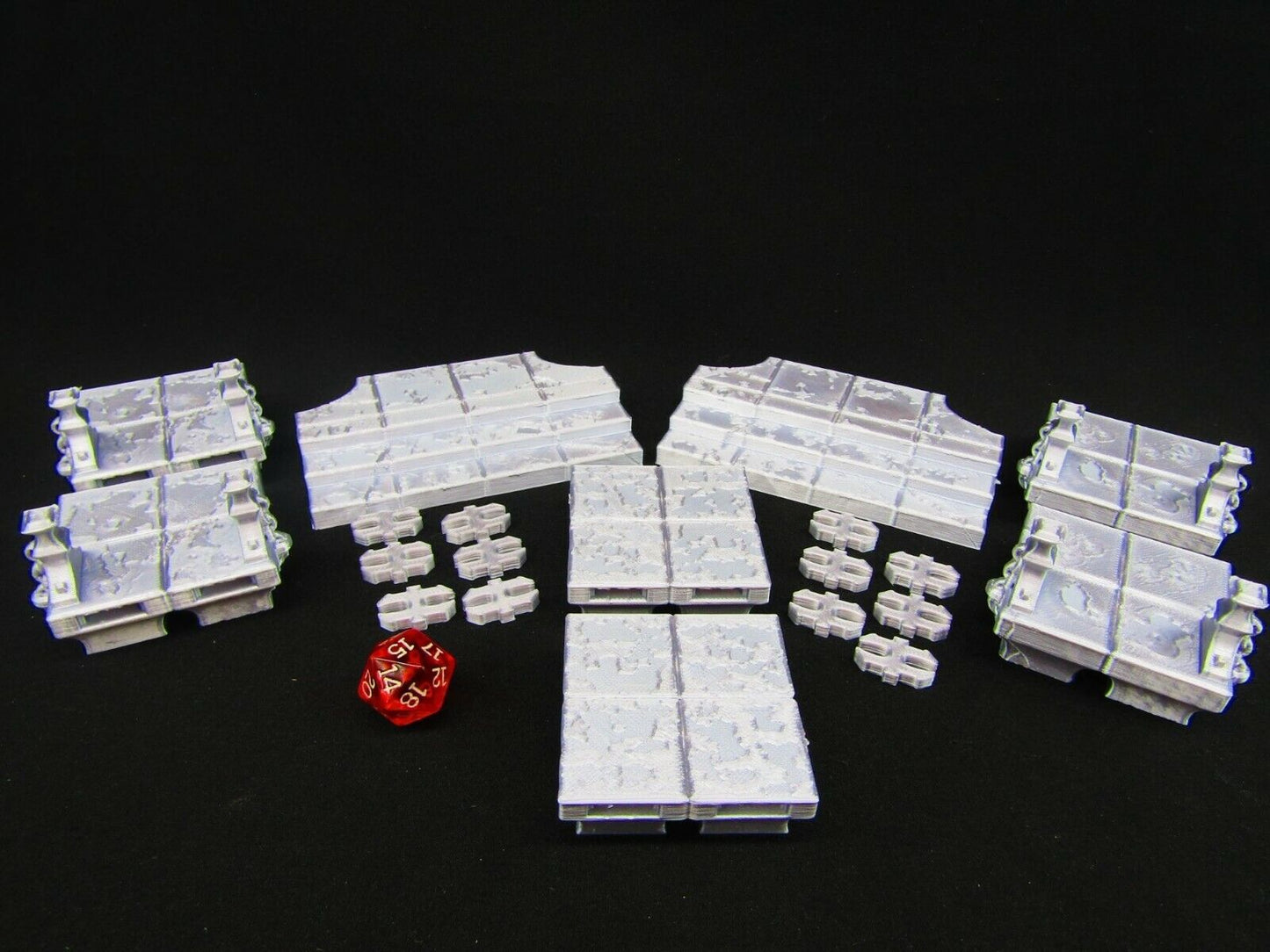 Large Stone Boating Docks Pier Scatter Terrain Scenery 3D Printed Mini Miniature