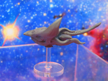 Flying Space Manta Ray Beast Creatures of the Cosmos Starfinder Fleet