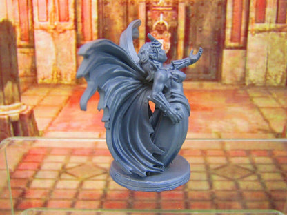 Deep Cave Dark Fairy Fairie Mini Miniature Figure 3D Printed Model 28/32mm Scale