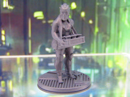 Alien Space Pub Night Club Food Vendor Mini Miniature Figure 3D Printed Model