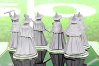 
              6pc Witches Linemen Blockers Mini Miniature Player Blood Fantasy Football Bowl
            