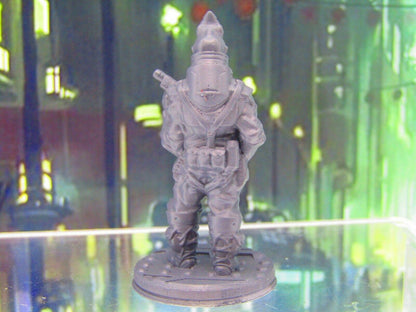 Alien Bounty Hunter Assassin Mini Miniature Figure 3D Printed Model 28/32mm