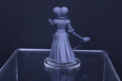Queen of Hearts Alice in Wonderland Mini Model Scale RPG Tabletop Gaming D&D