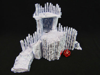 Goblin Hideout Watchtower w/ Underground Burrow Hideout Scatter Terrain Scenery