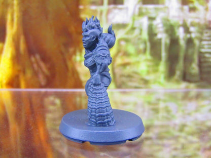 Female Azer Elemental Mini Miniatures 3D Printed Resin Model Figure 28/32mm