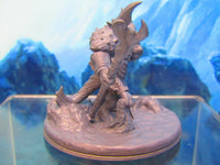 
              Sea Devil Warrior Fighter Soldier Leader Mini Miniature Figure 3D Printed Model
            
